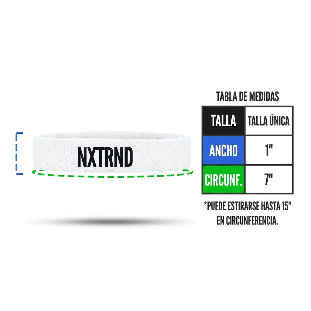 Banda Tela Absorbente NXTRND Arm Bands Par