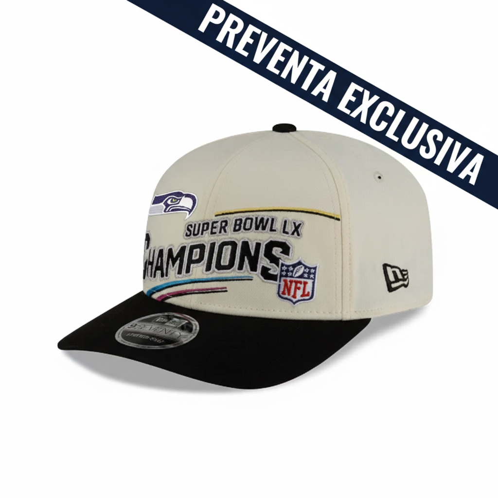 Gorra New Era 970 Seattle Seahawks NFL Super Bowl LX Champions Snapback - NERIAS DEPORTES