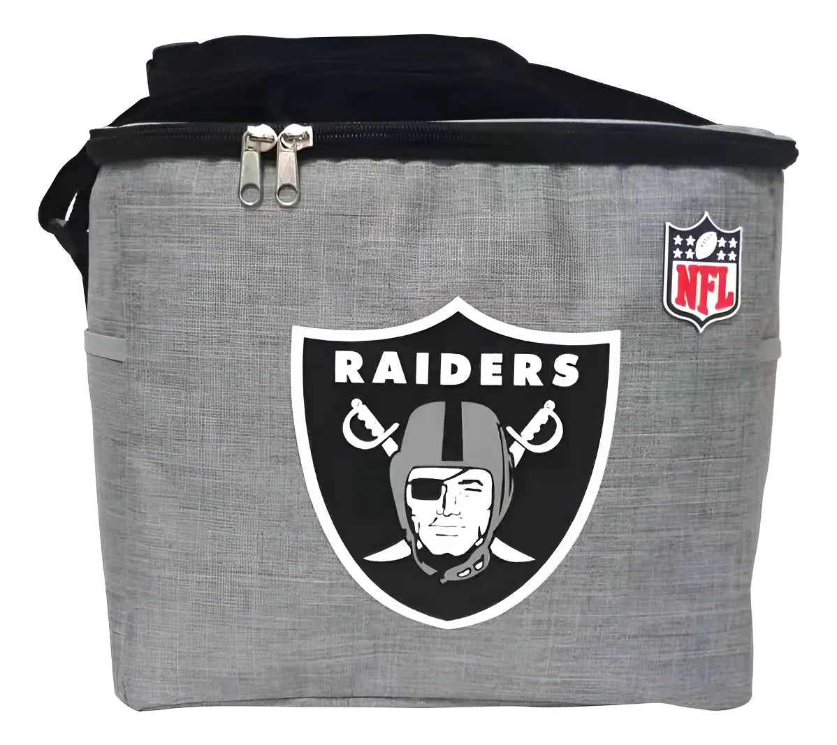 Hielera Portátil NFL 21 Raiders Gris 4.2L Bolso Picnic Deporte