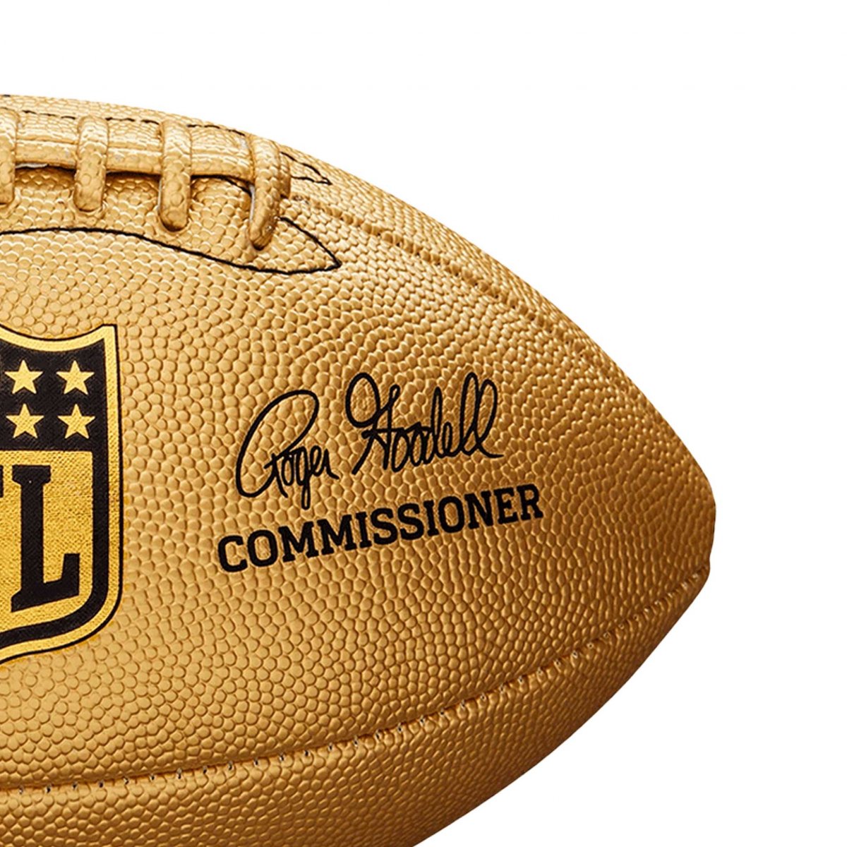 Balón Wilson NFL The Duke Metallic Gold
