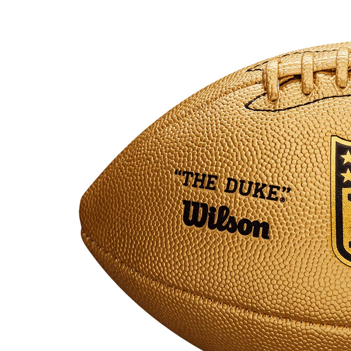 Balón Wilson NFL The Duke Metallic Gold