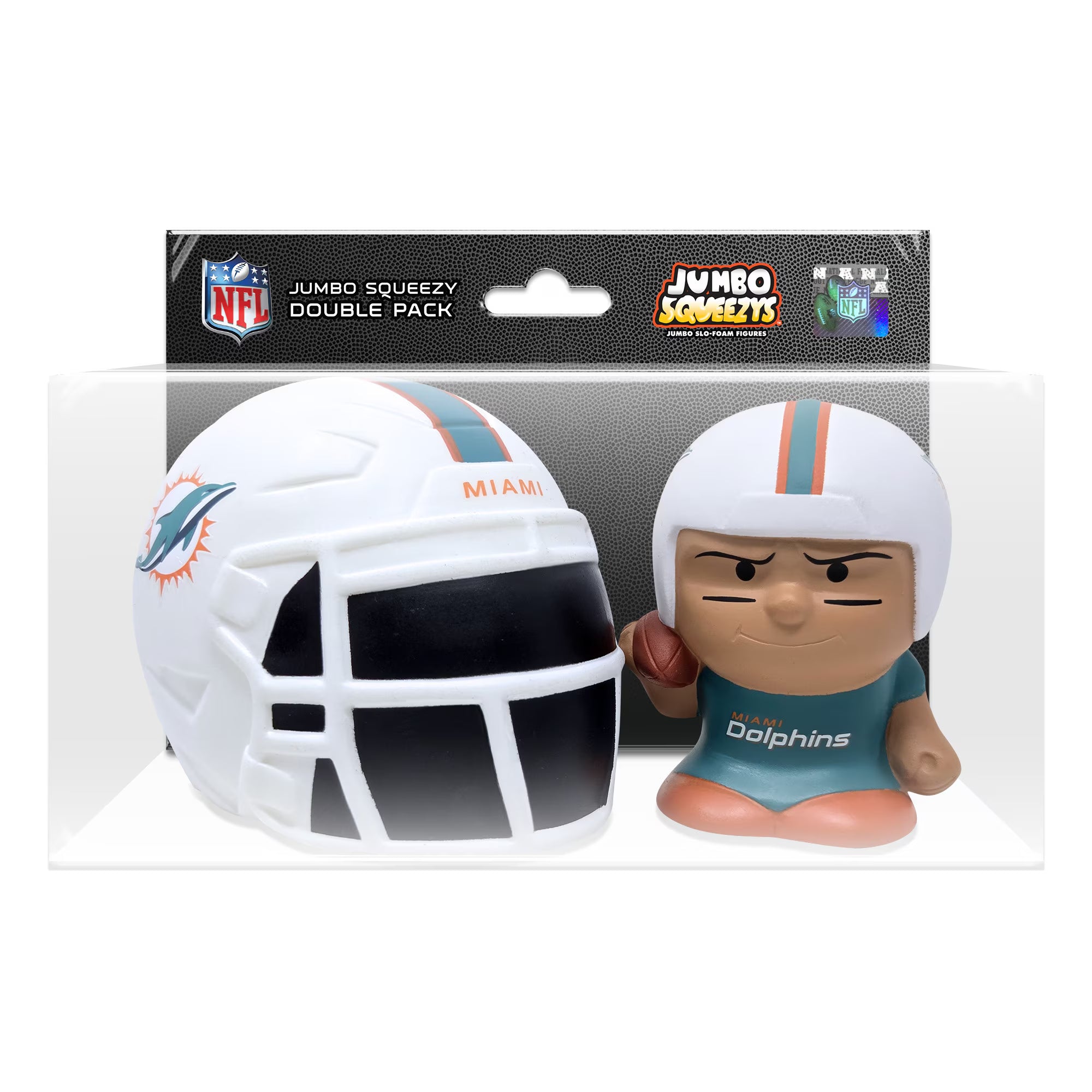 Jumbo Squeezy Combo Pack NFL Miami Dolphins
