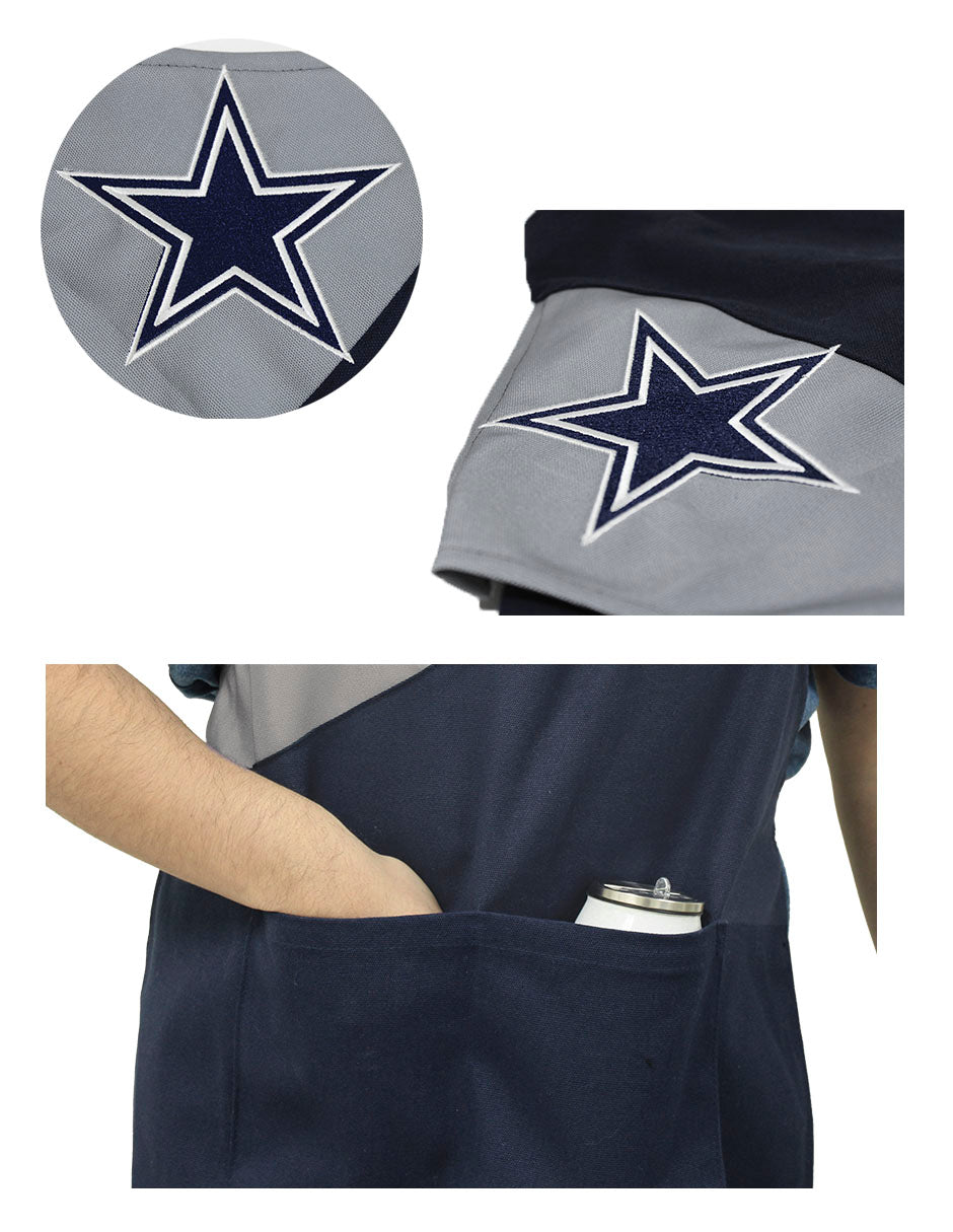 Delantal Con Bolsillos NFL 25 Dallas Cowboys
