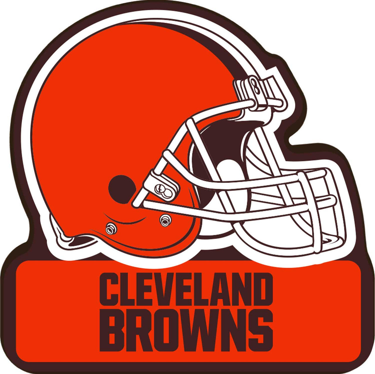 Imán Casco Wordmark Aminco Browns