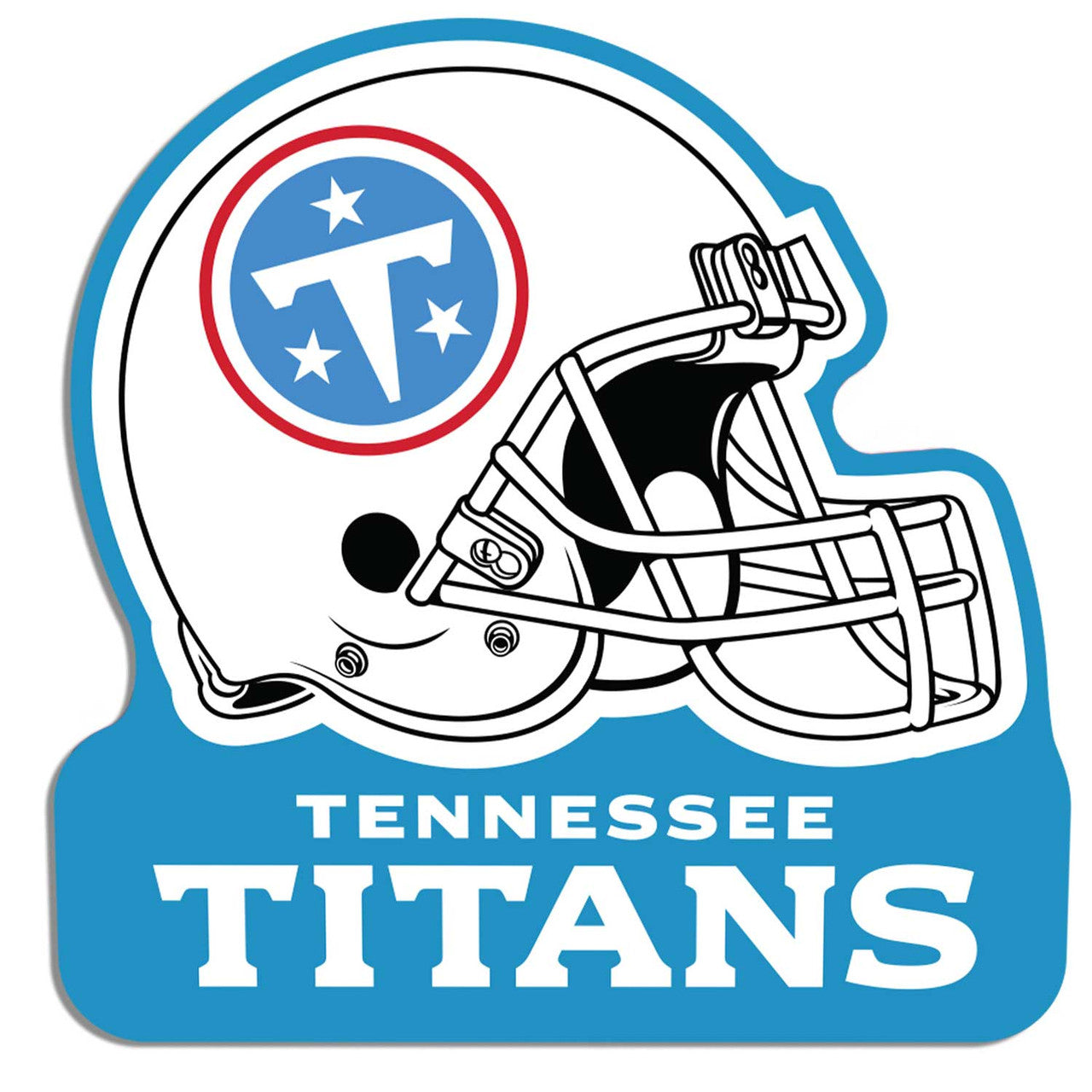 Imán Casco Wordmark Aminco Titans