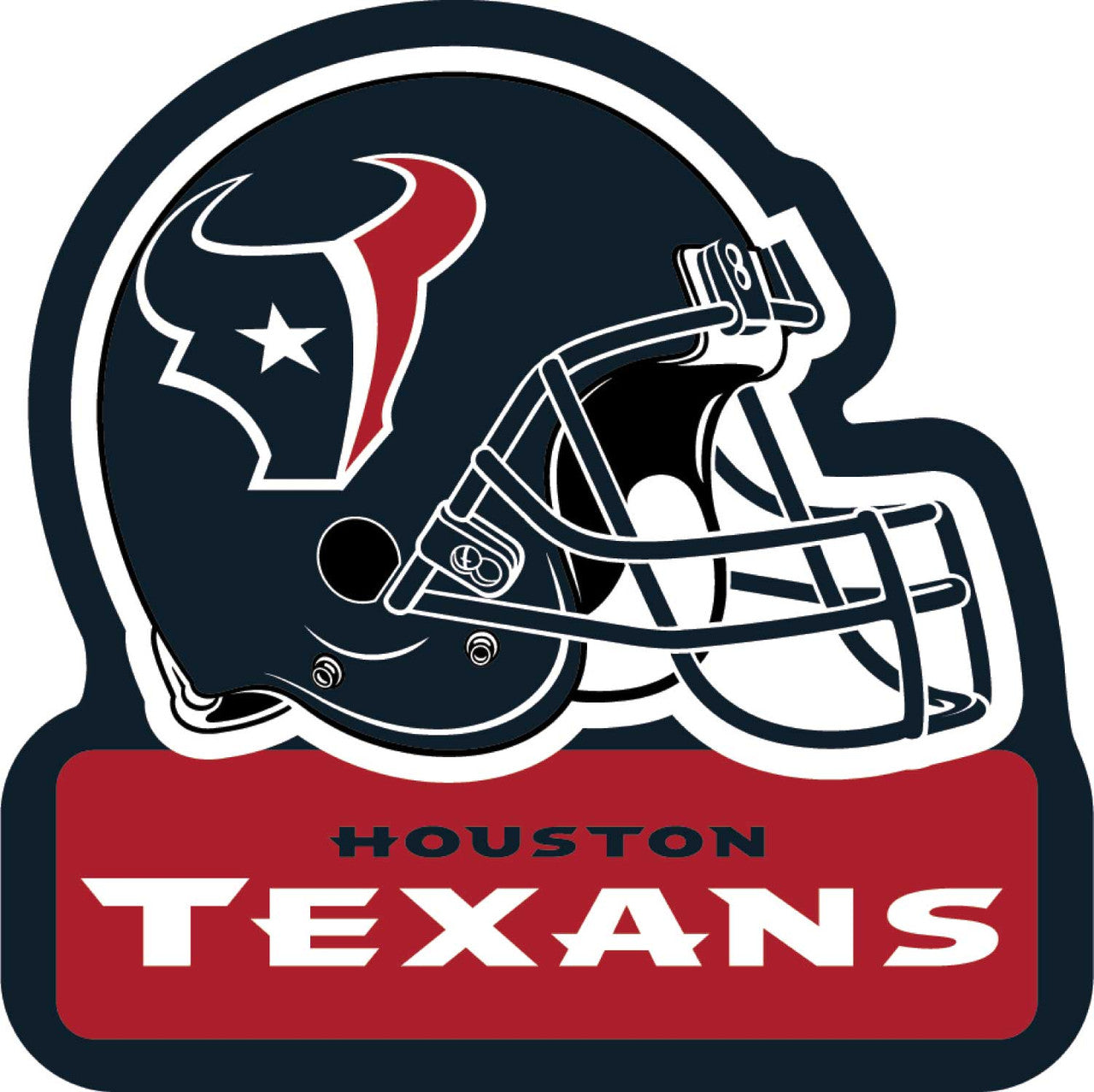 Imán Casco Wordmark Aminco Texans