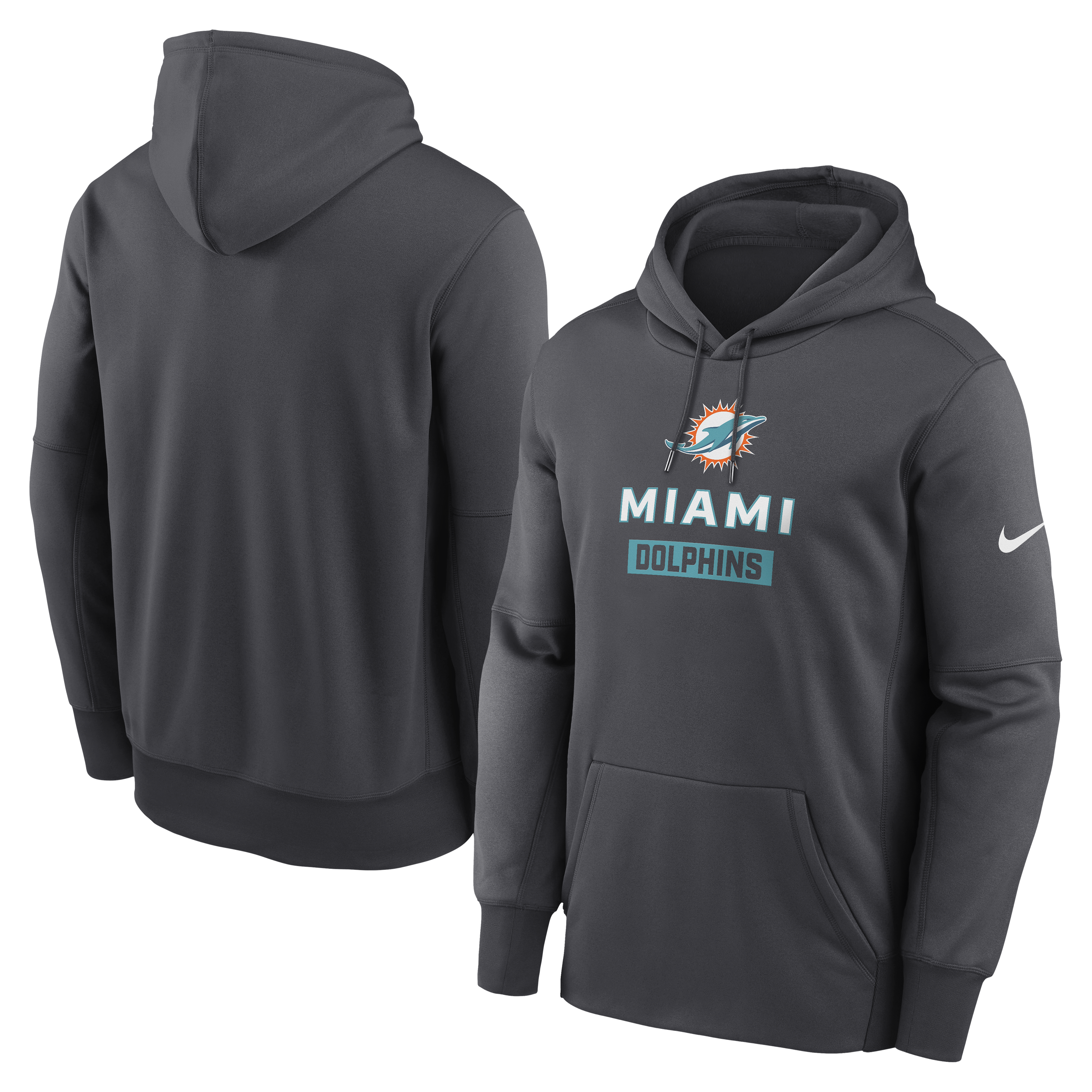 Sudadera Nike Therma 25 Hoodie Miami Dolphins