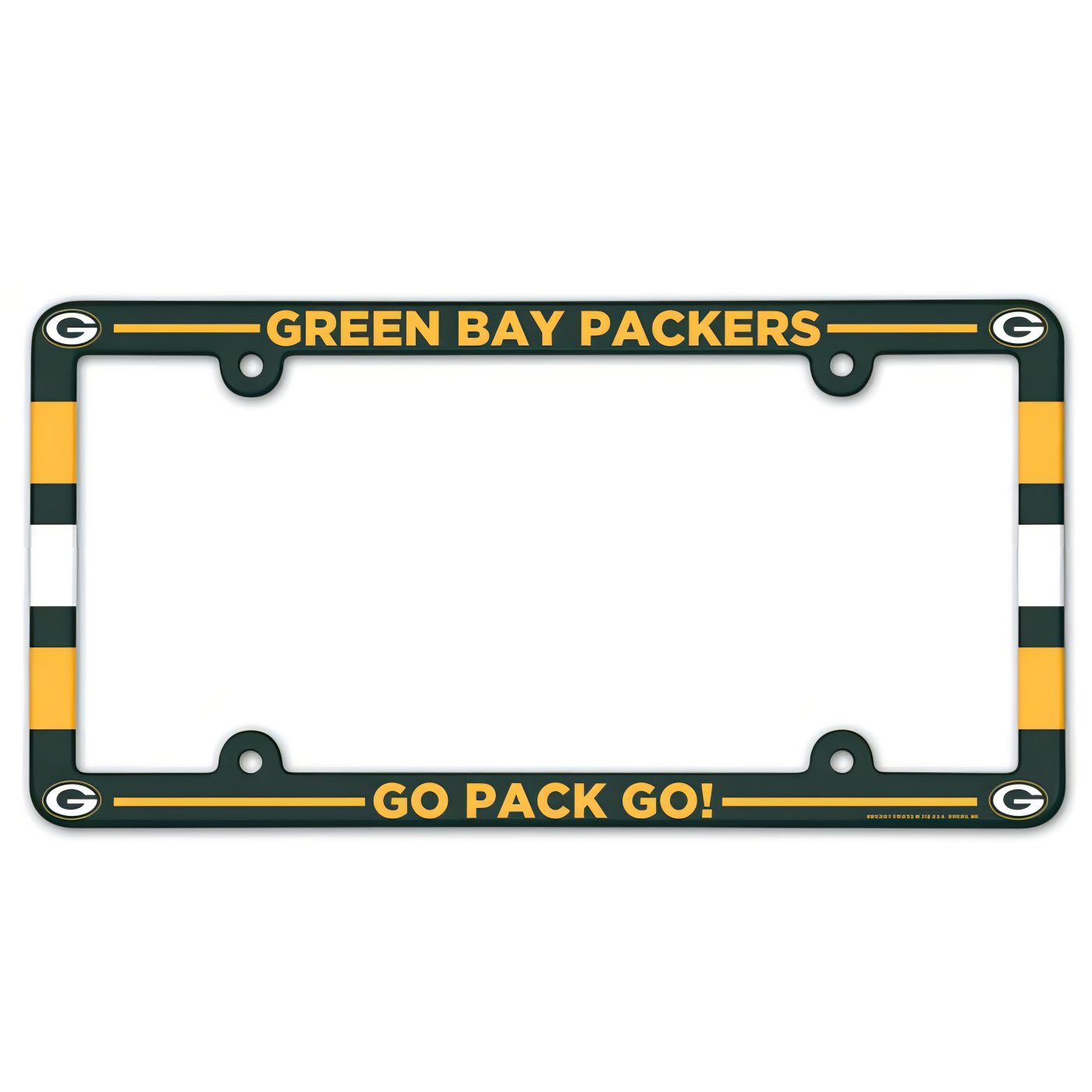Porta Placa Wincraft Plastico Packers