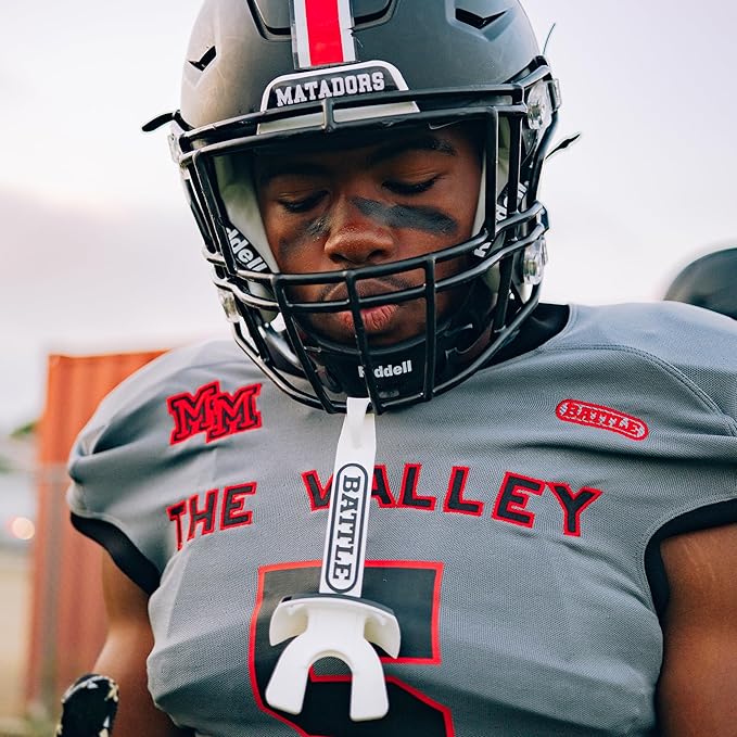 Bucal Battle Speed Pro Thick Strap Con Correa Gruesa Integrada