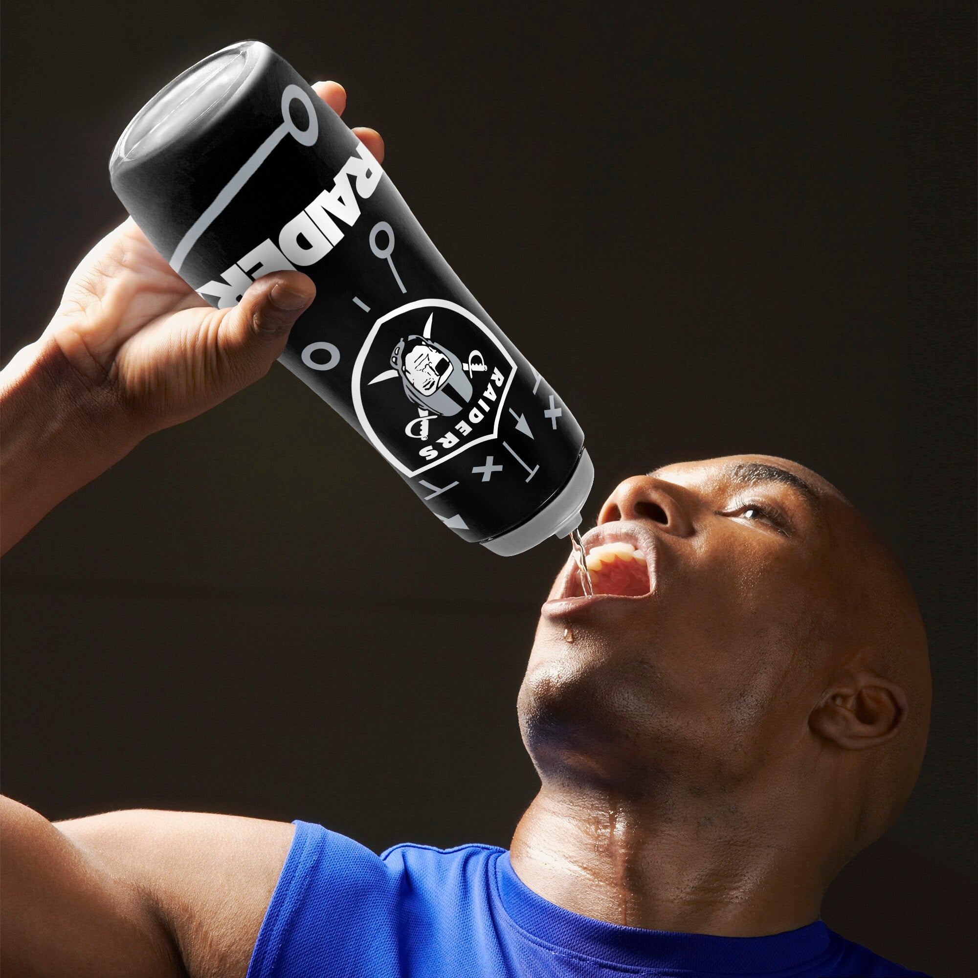 Botella Squeezy Water Bottle Raiders