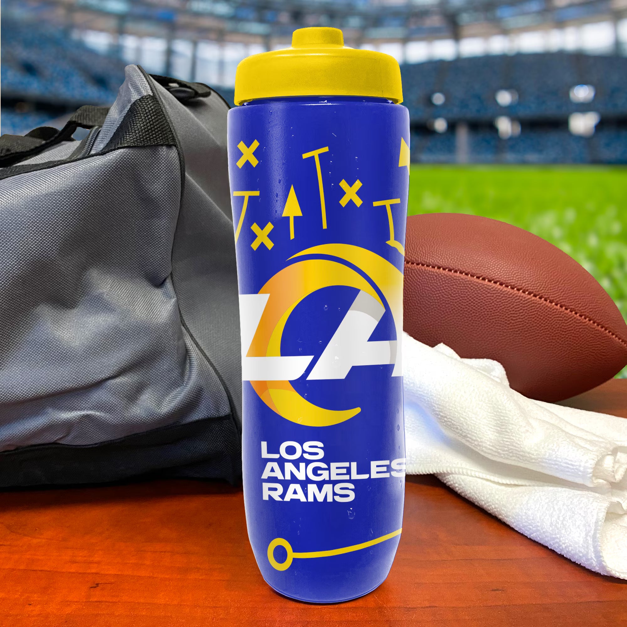 Botella Squeezy Water Bottle Rams