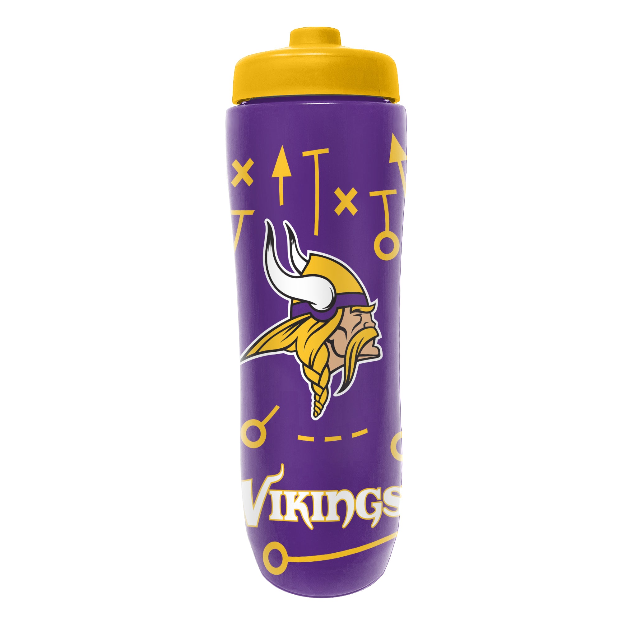 Botella Squeezy Water Bottle Vikings