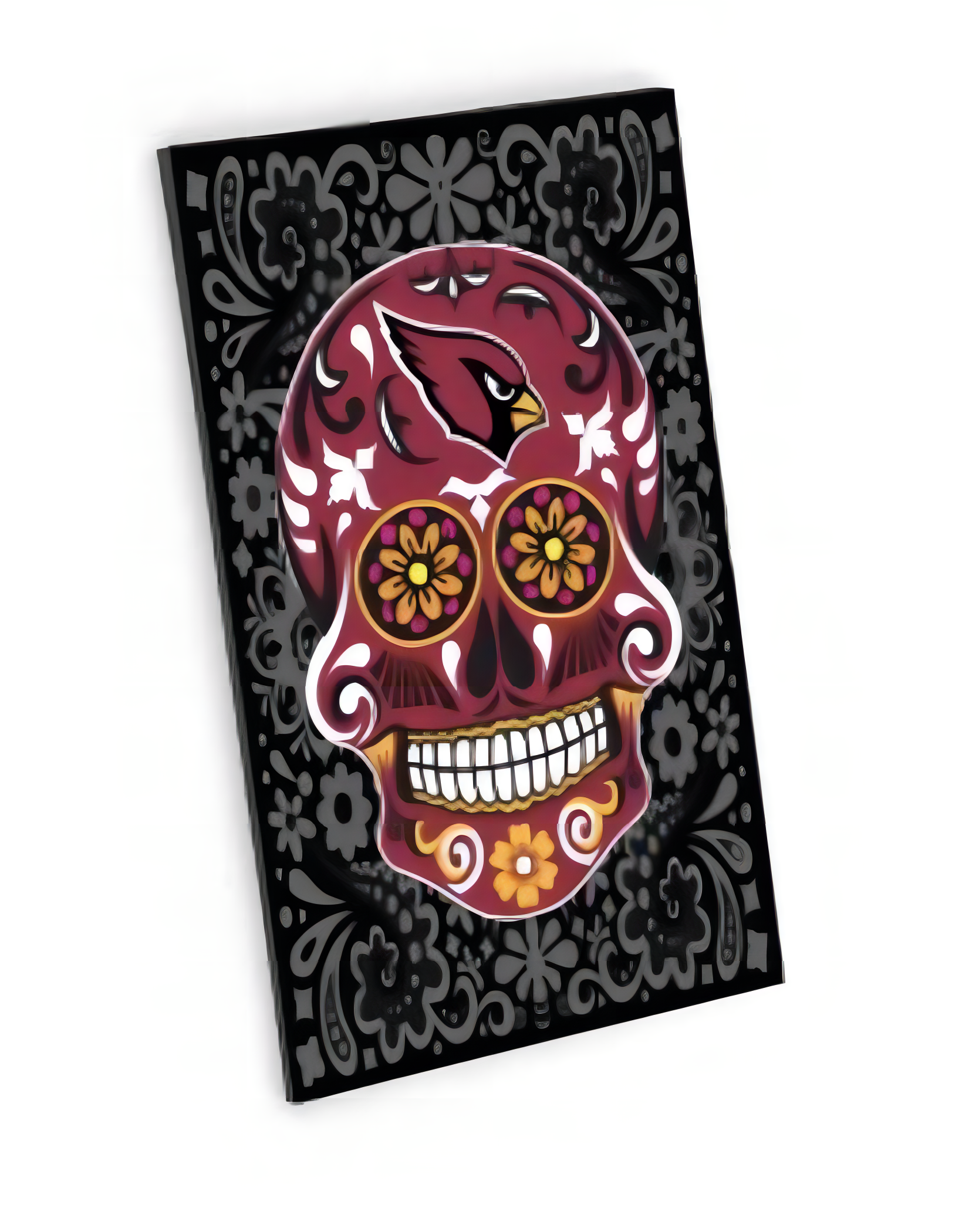 Iman Aminco Sugar Skull Pattern Cardinals