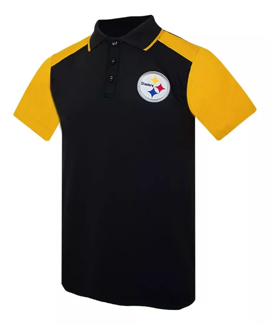 Playera Polo NFL 24 Pittsburgh Steelers