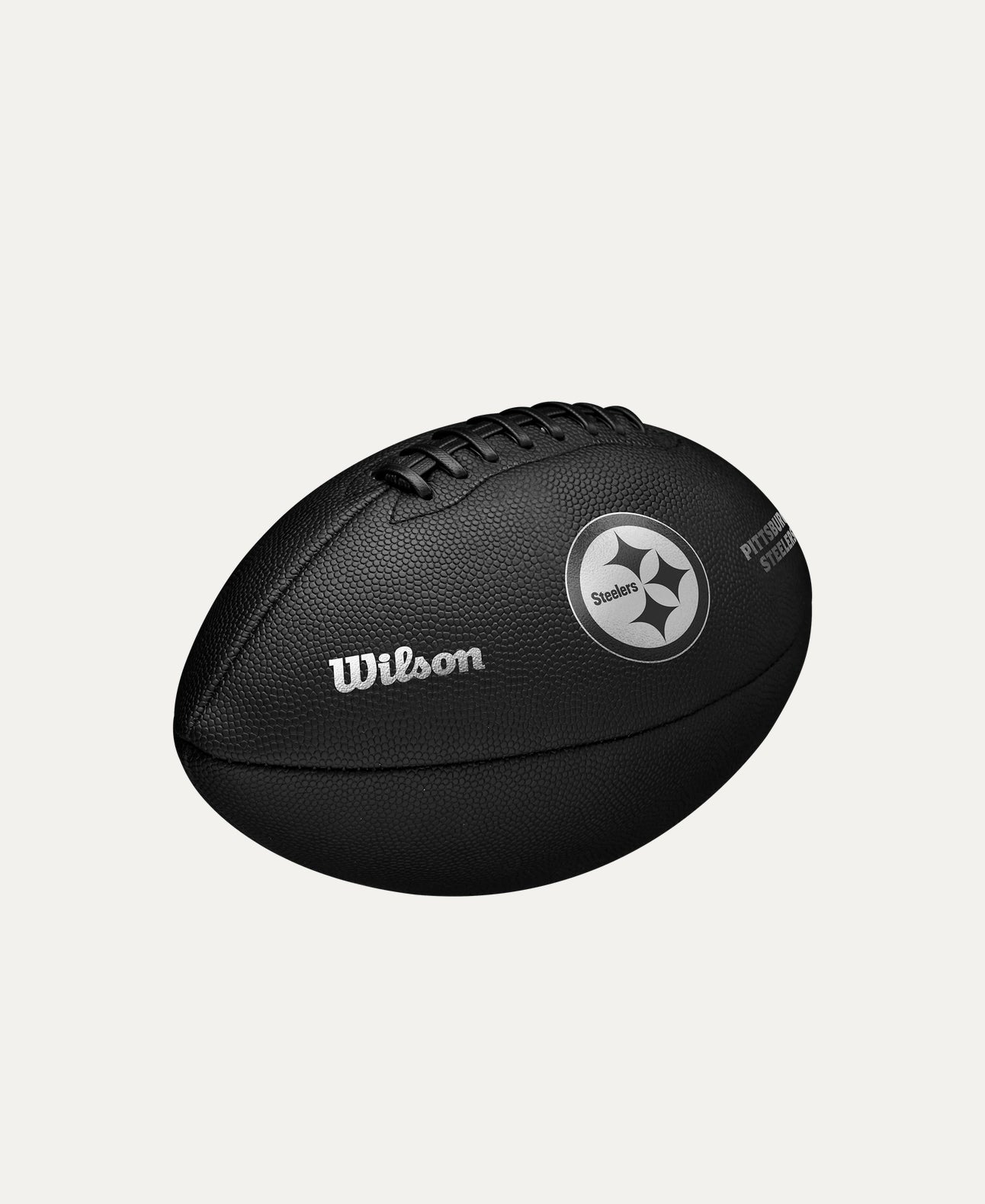 Balón Wilson Metallic NFL Tamaño Oficial Pittsburgh Steelers