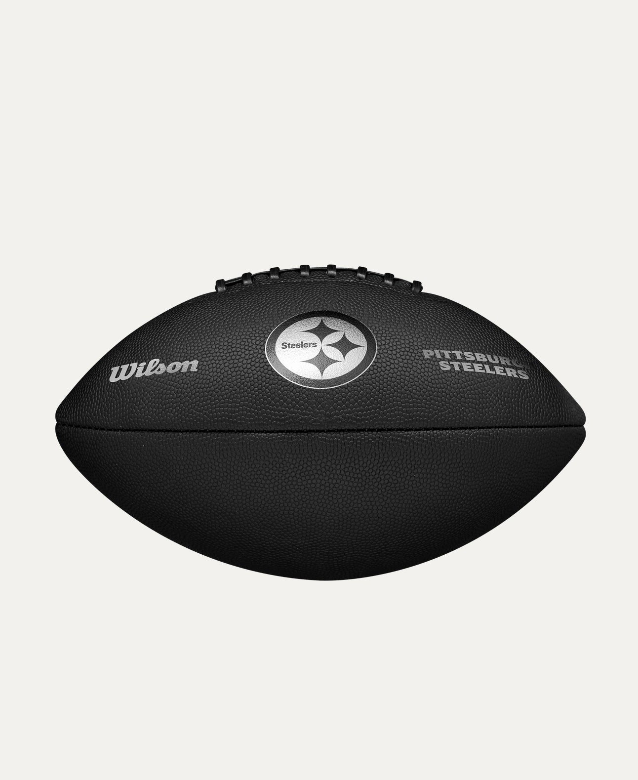 Balón Wilson Metallic NFL Tamaño Oficial Pittsburgh Steelers