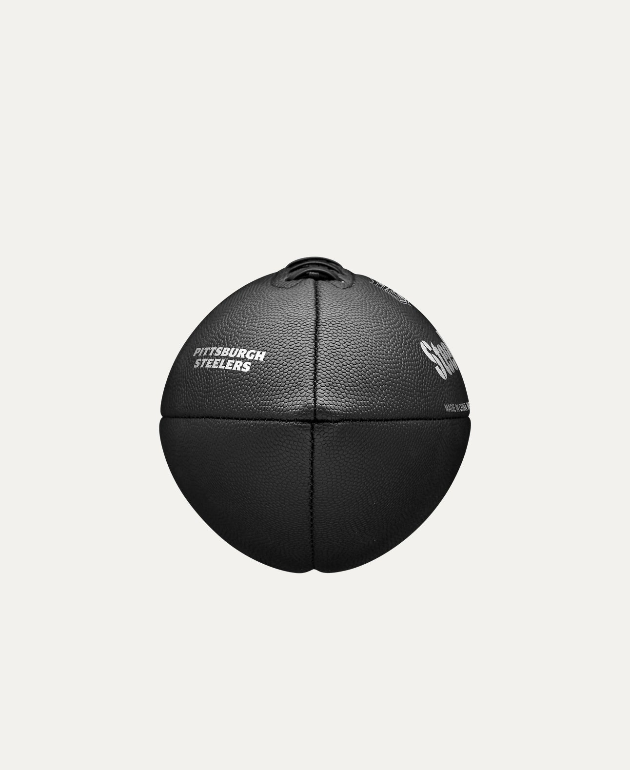 Balón Wilson Metallic NFL Tamaño Oficial Pittsburgh Steelers