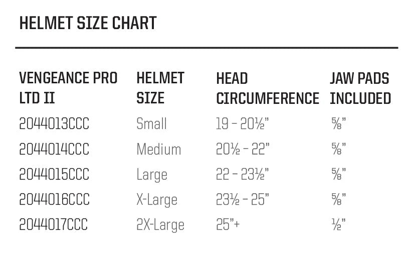 Casco Fútbol Americano Schutt Vengeance Pro Ltd Ii Adulto Blanco