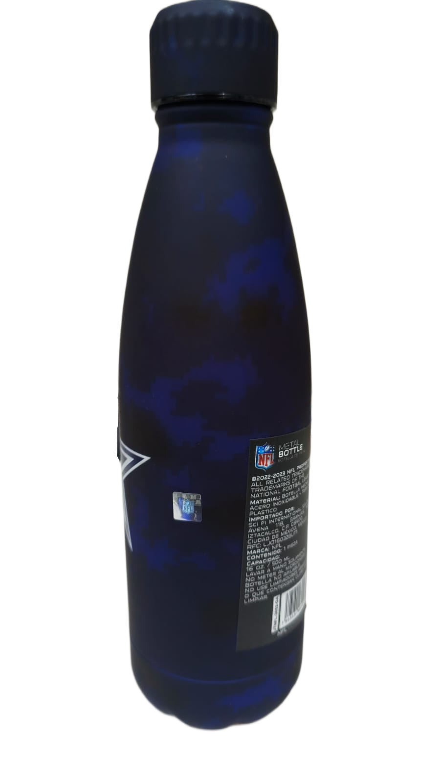 Botella NFL 22 Metal Bottle Dallas Cowboys 500ml