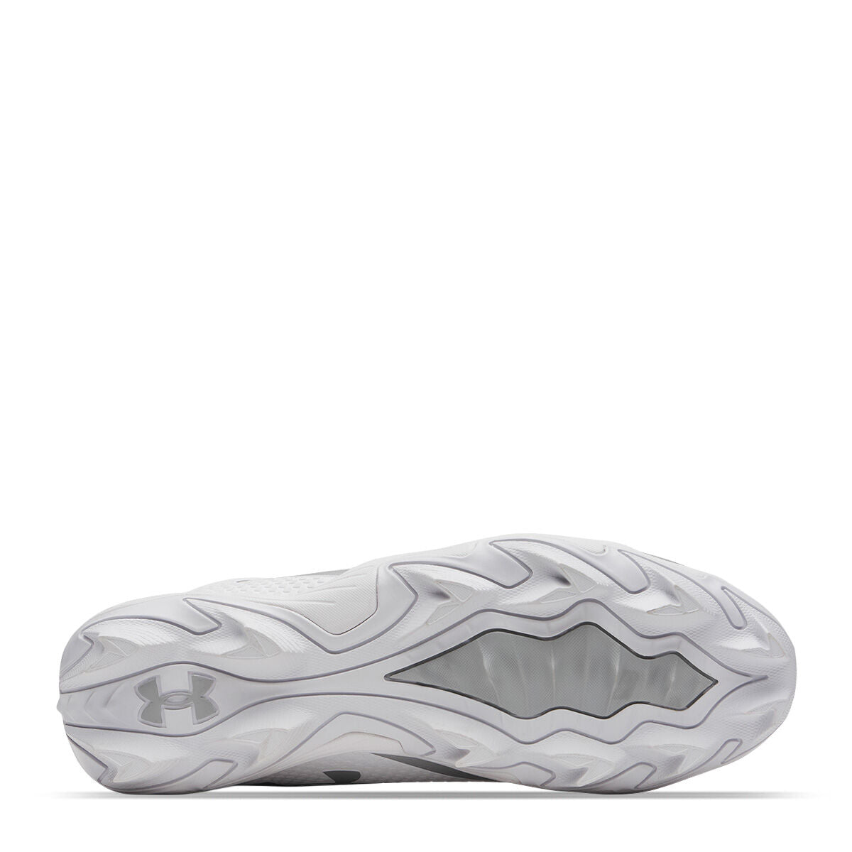 Zapato Cleats Para Fútbol Americano Blanco Under Armour Spotlight Hammer 26 Adulto