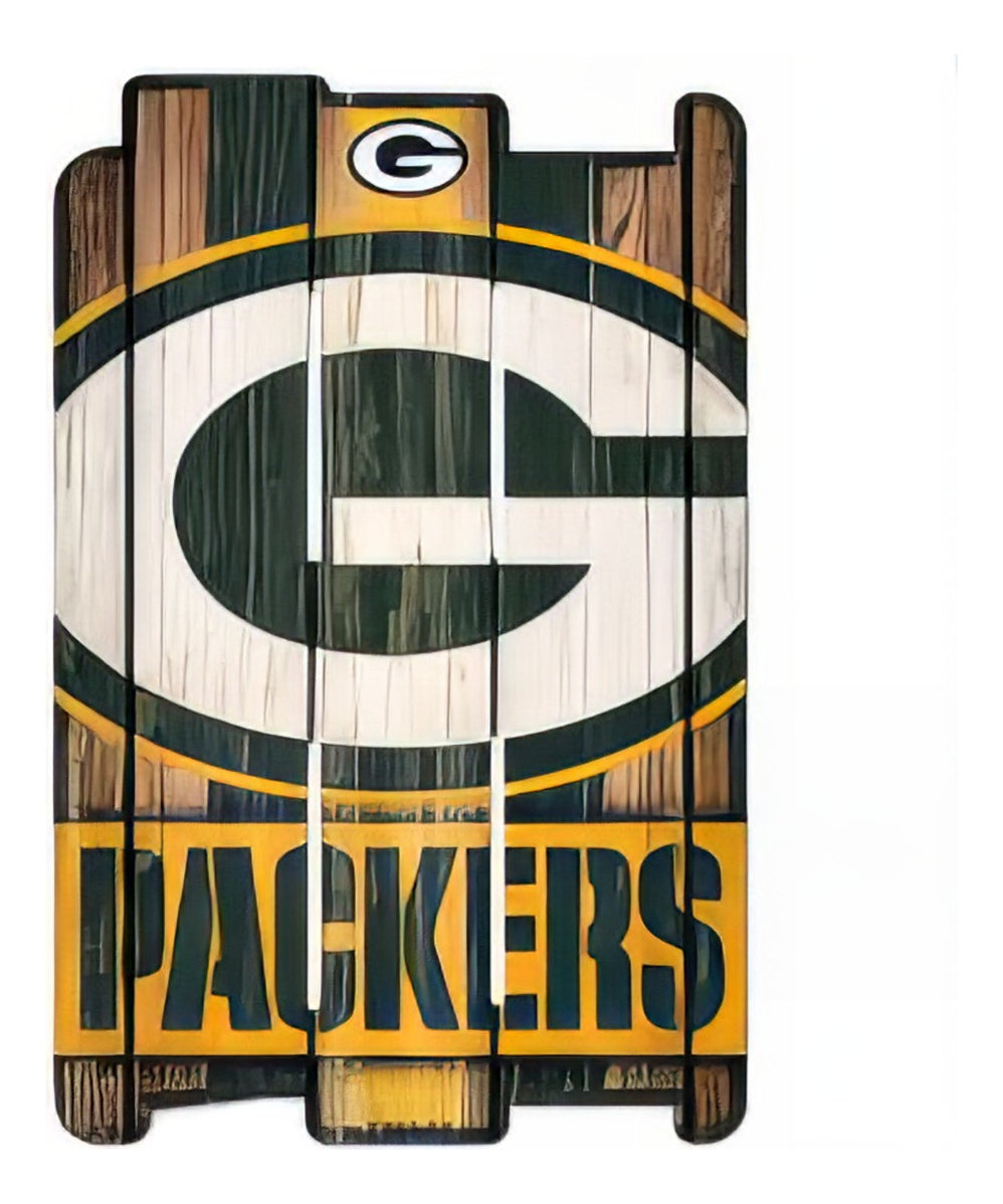 Letrero Plank WinCraft NFL Green Bay Packers