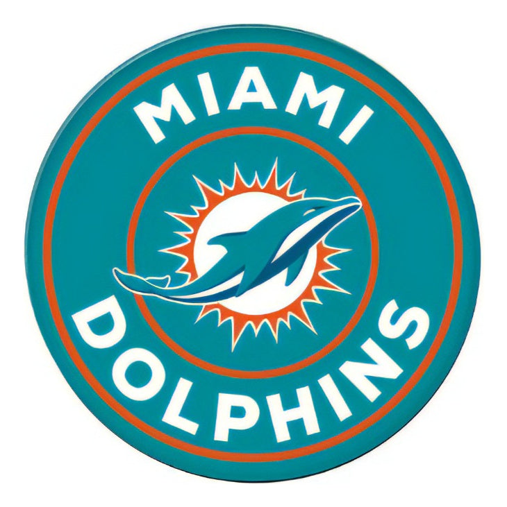 Imán Set Acrylic NFL Dolphins WinCraft
