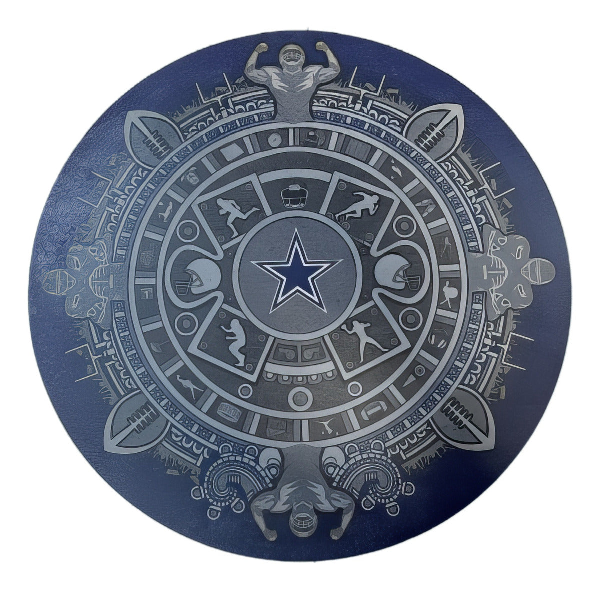 Letrero Team Maya Big Fan Creations Dallas Cowboys