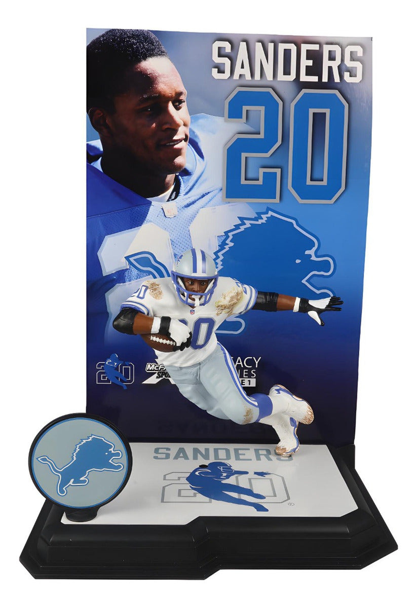Figura Id Mcfarlane Fútbol Americano NFL Lions Sanders - NERIAS DEPORTES