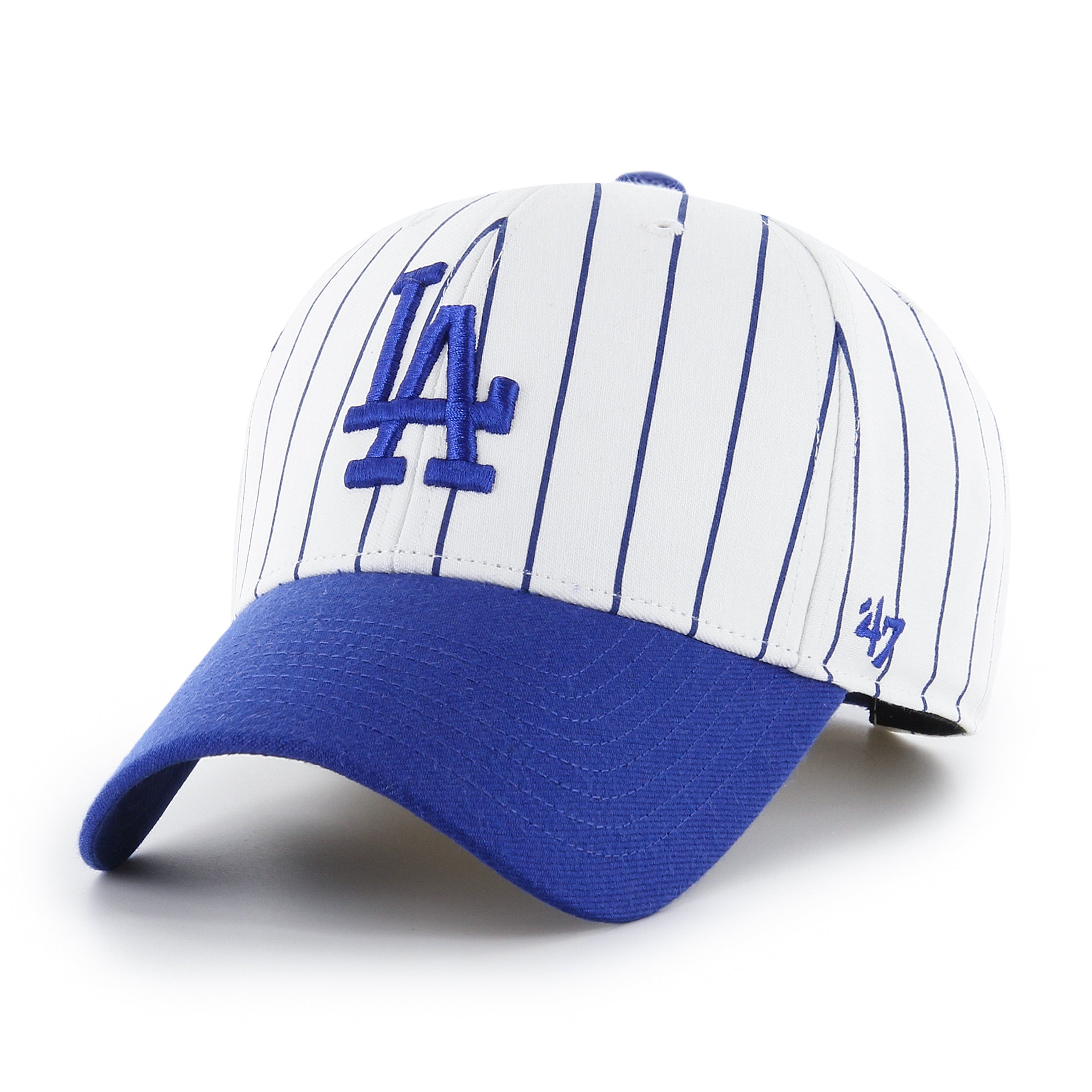 Gorra Ajustable 47 Brand MVP MLB Pinstripe Dodgers