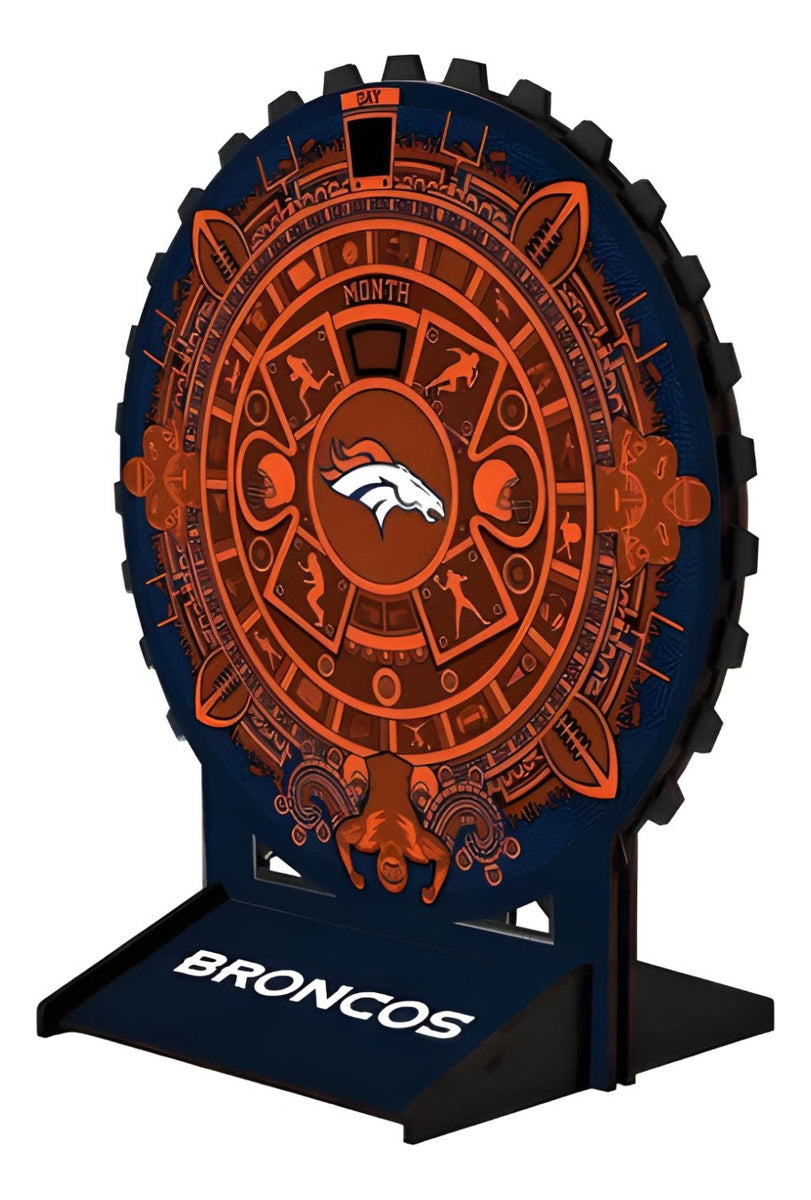 Calendario Circle Desktop Broncos