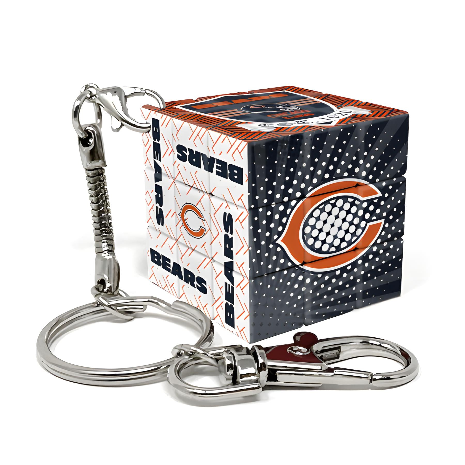 Llavero Mini Rubik NFL Bears
