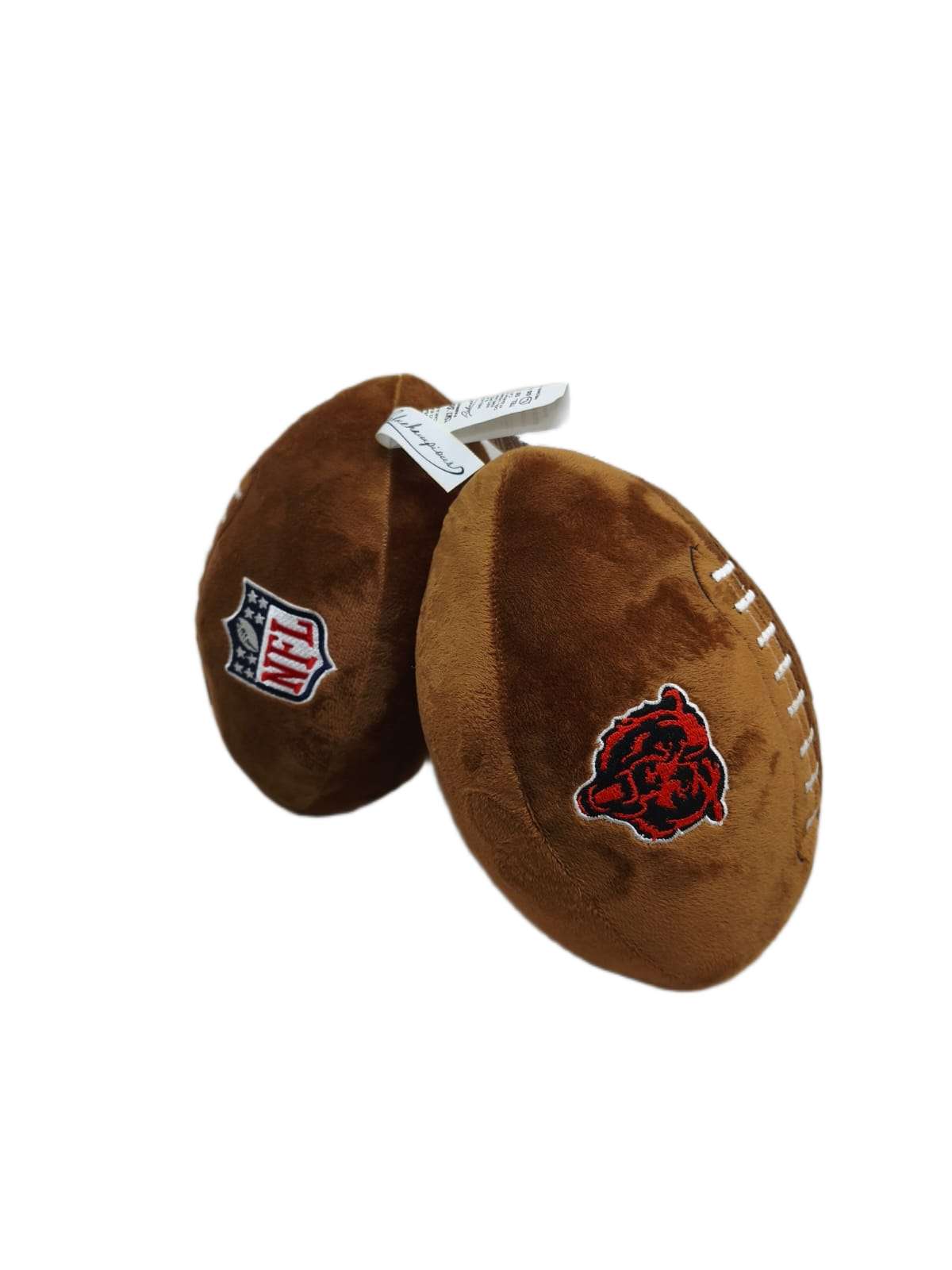 Peluche Balón Felpa Suave 23cm Bordado NFL Bears - NERIAS DEPORTES