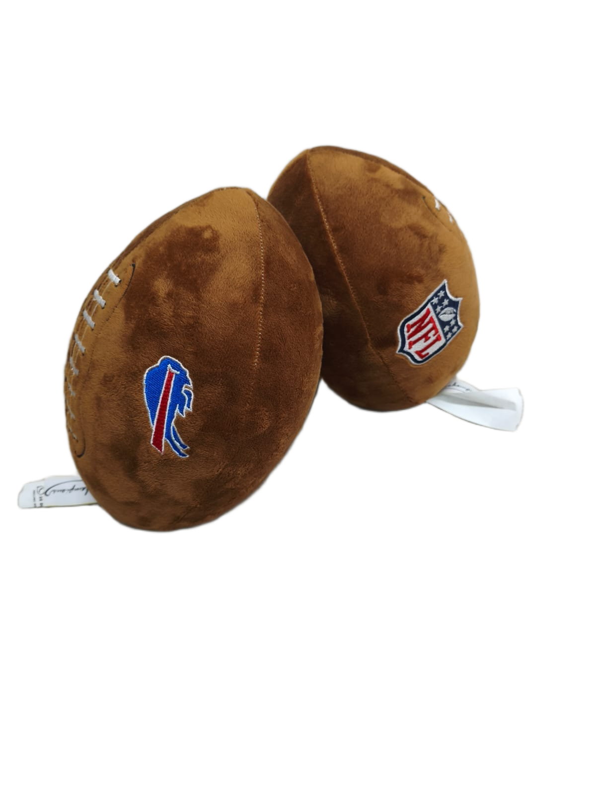 Peluche Balón Felpa Suave 23cm Bordado NFL Bills - NERIAS DEPORTES
