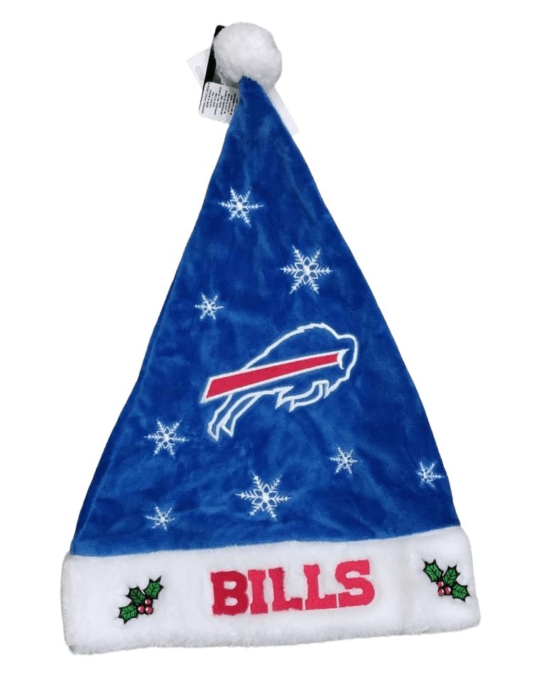 Gorro de Santa Navidad de Fútbol Americano NFL Bills
