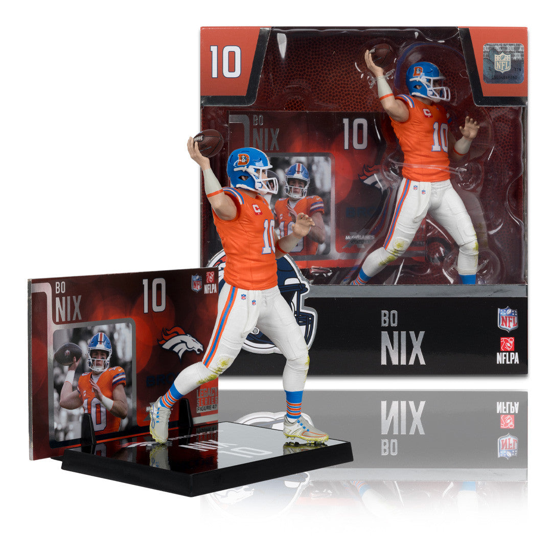 Figura McFarlane Legacy Series NFL Broncos Bo Nix Classic Jersey