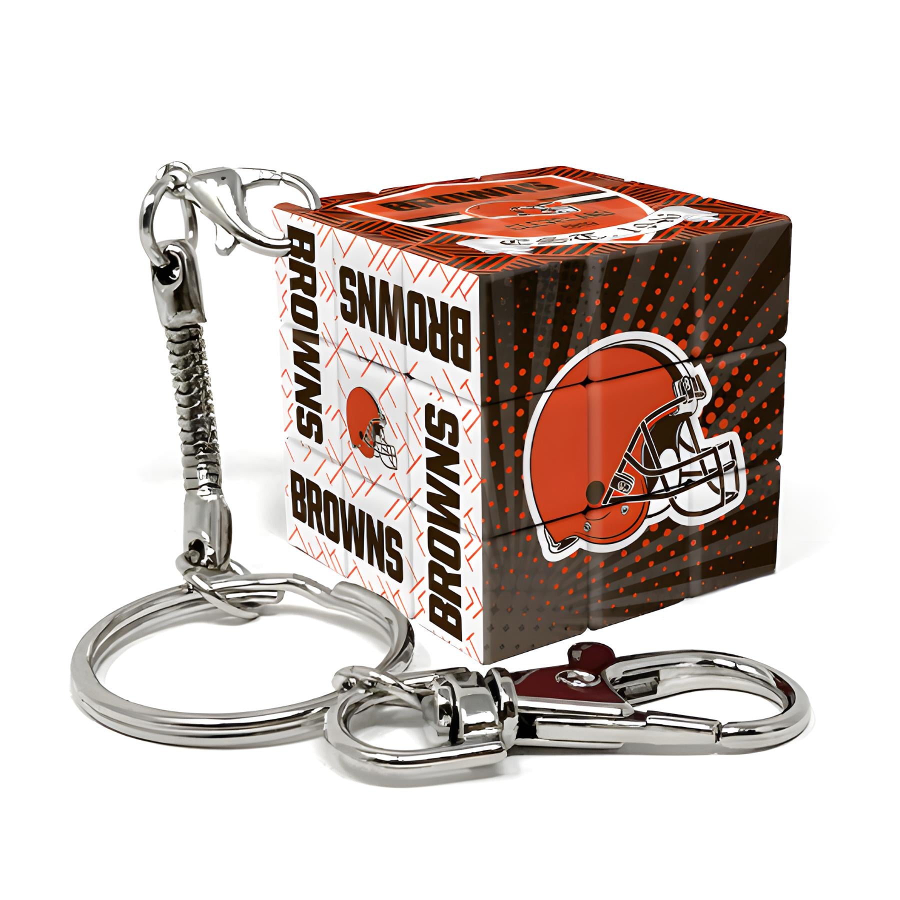 Llavero Mini Rubik NFL Browns