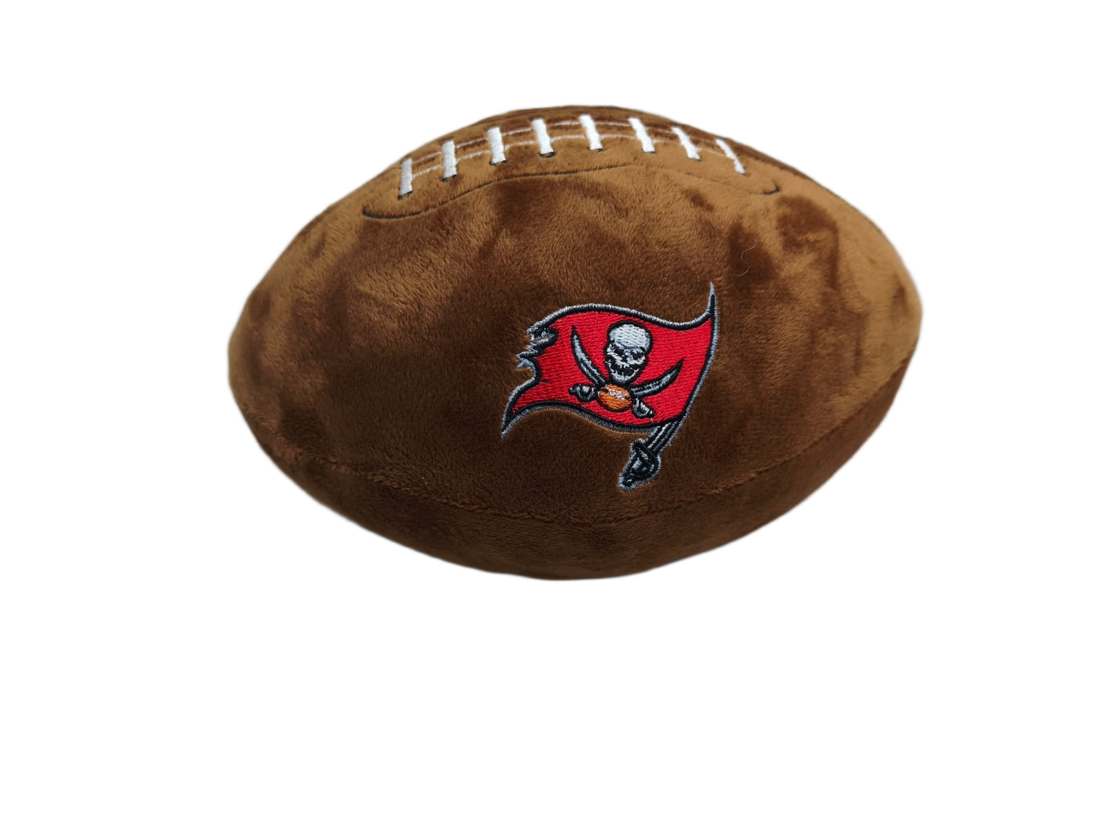 Peluche Balón Felpa Suave 23cm Bordado NFL Buccaneers - NERIAS DEPORTES