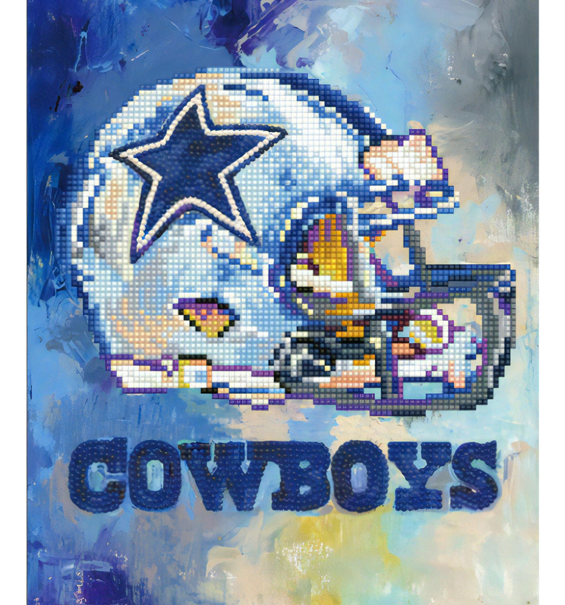 Set De Artesania Diamond Painting Nfl Dallas Cowboys