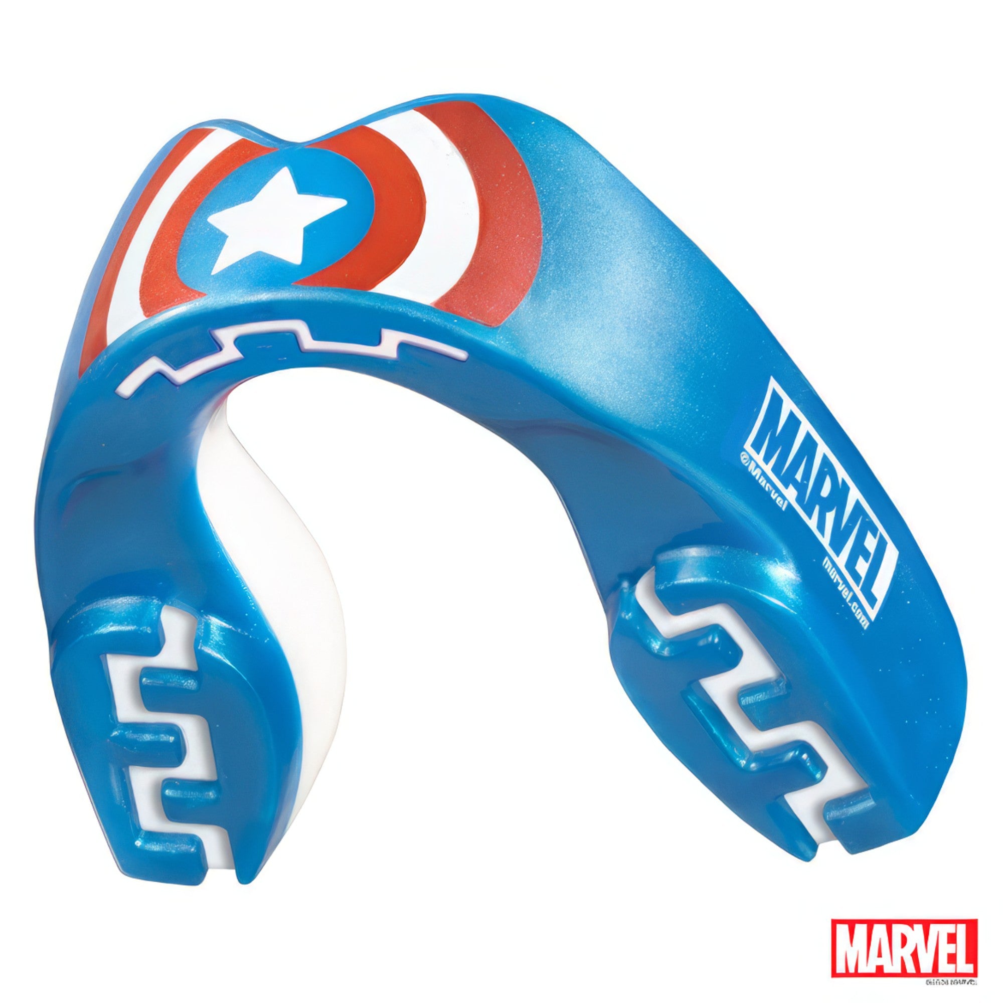 Protector Bucal Safe Jawz +12 Años Marvel Capitán América - NERIAS DEPORTES