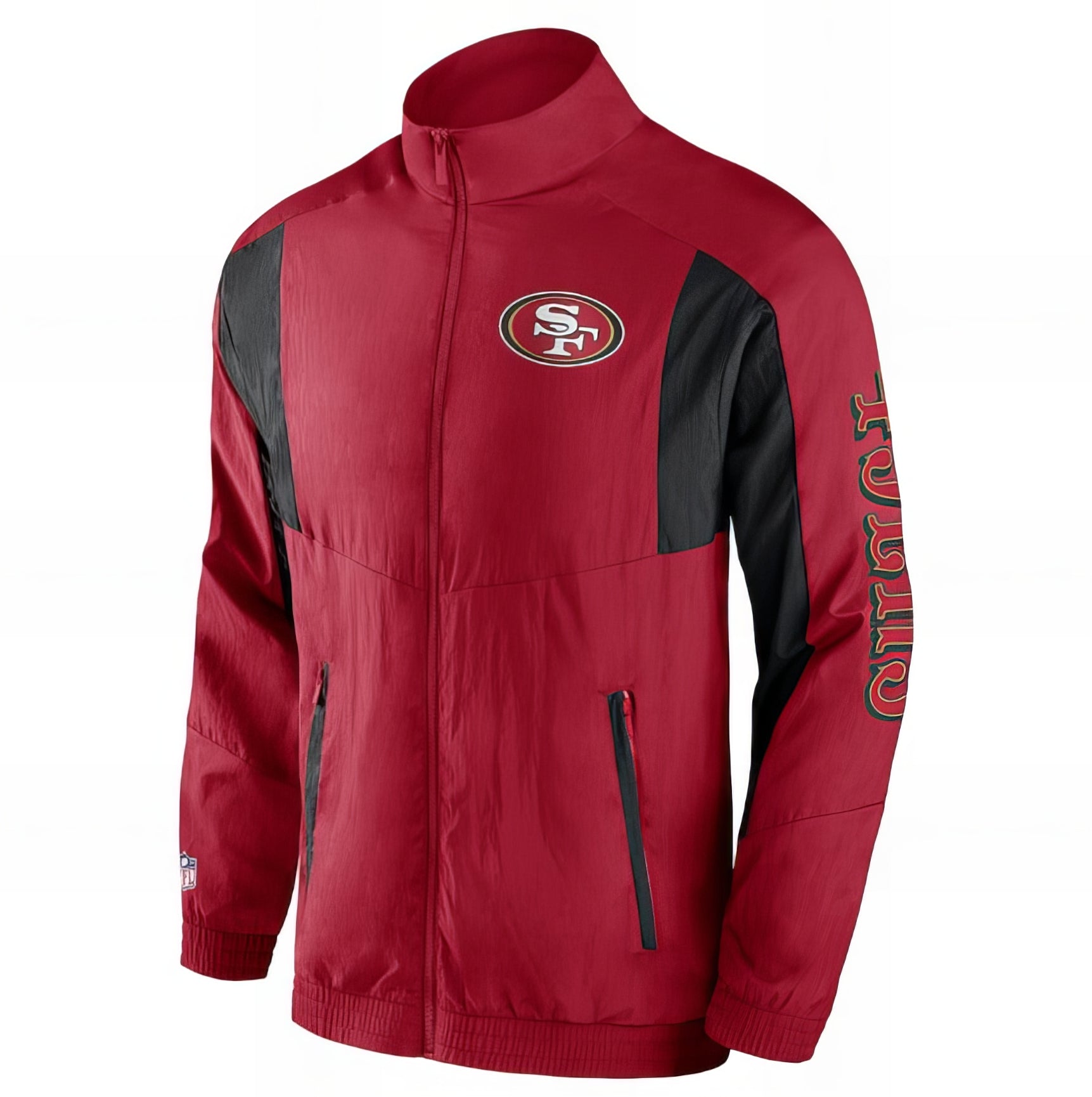 Chamarra Fanatics Woven Track San Francisco 49ers