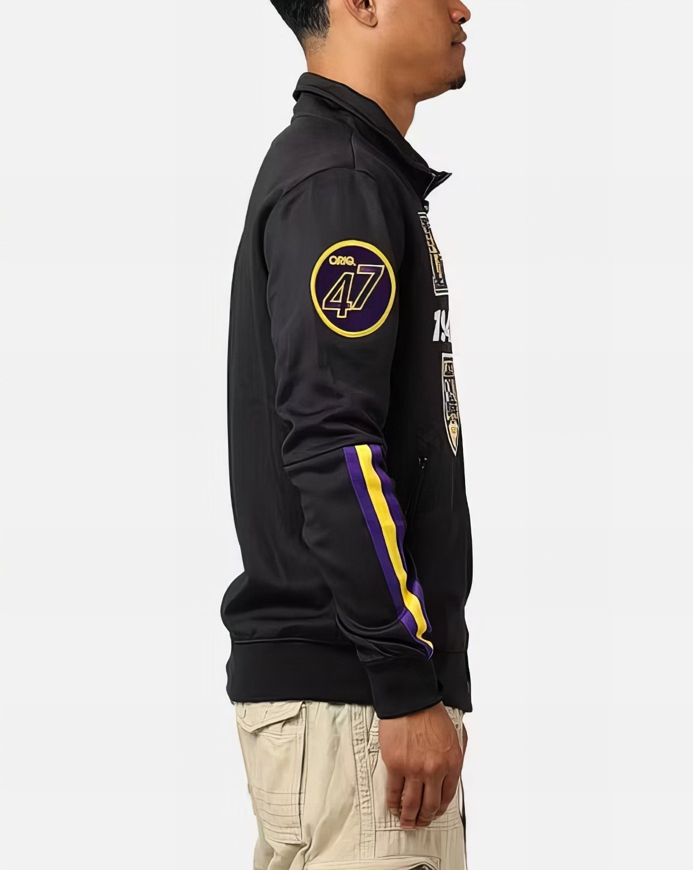 Chamarra Deportiva Fast Lane Pro Standard Los Angeles Lakers