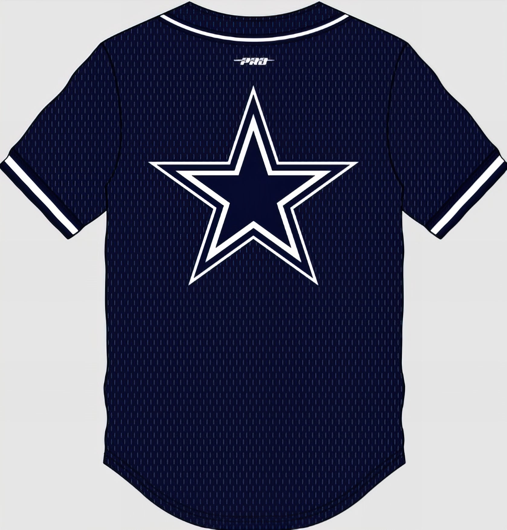 Camiseta De Béisbol Mesh Button Down Pro Standard Cowboys - NERIAS DEPORTES