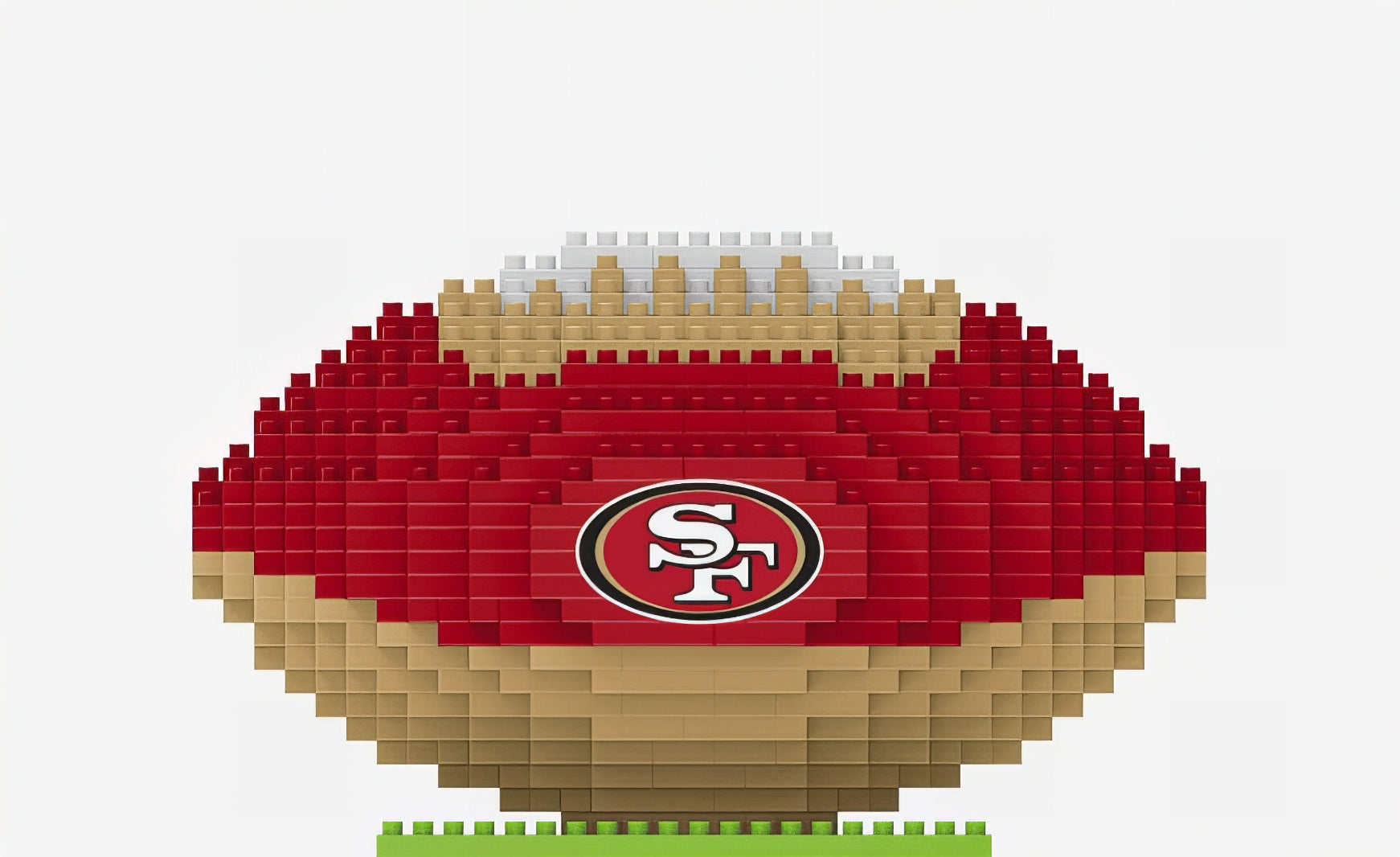 Mini Balón 3D Set Bloques De Construcción 728pzs NFL 49ers