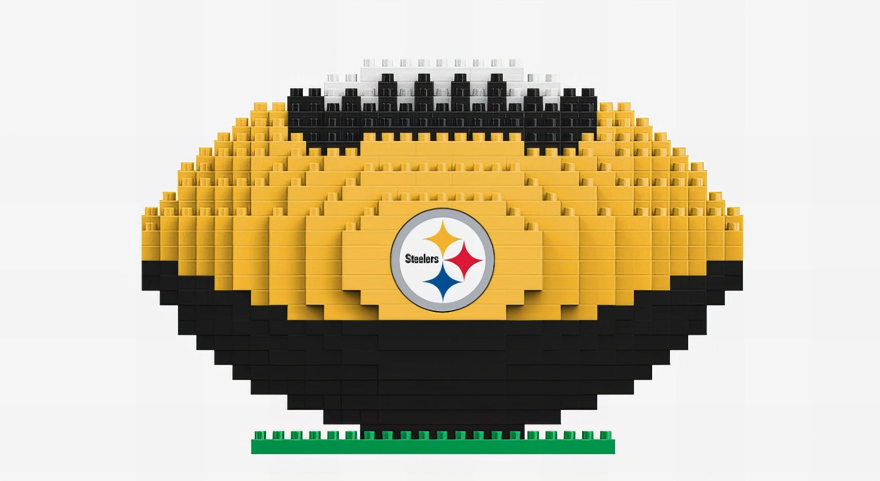 Mini Balón 3D Set Bloques De Construcción 728pz NFL Steelers - NERIAS DEPORTES