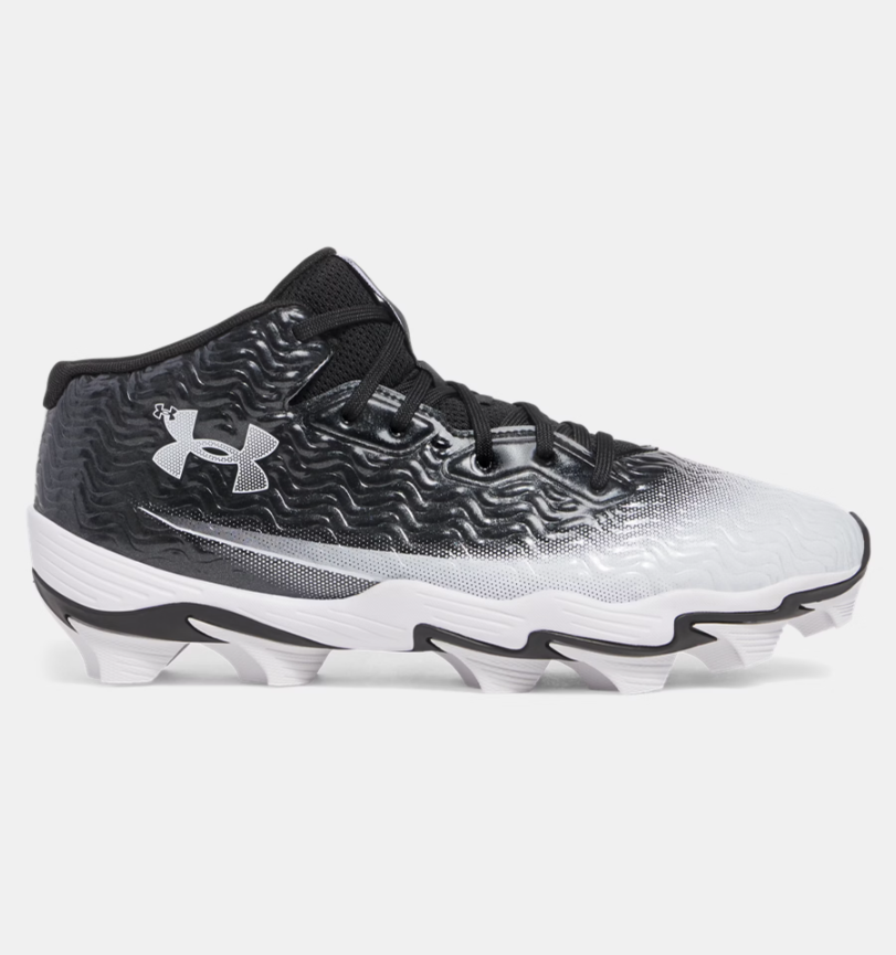 Zapato Cleats Under Armour Spotlight Hammer Negro Youth - NERIAS DEPORTES