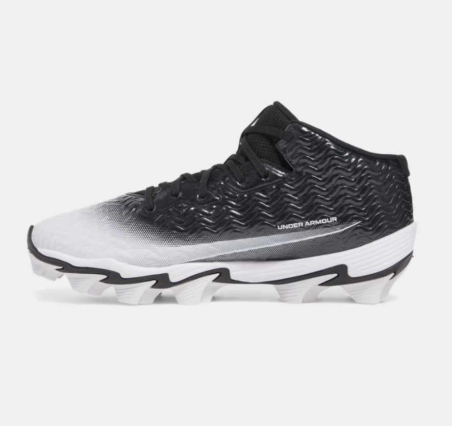 Zapato Cleats Under Armour Spotlight Hammer Negro Youth - NERIAS DEPORTES