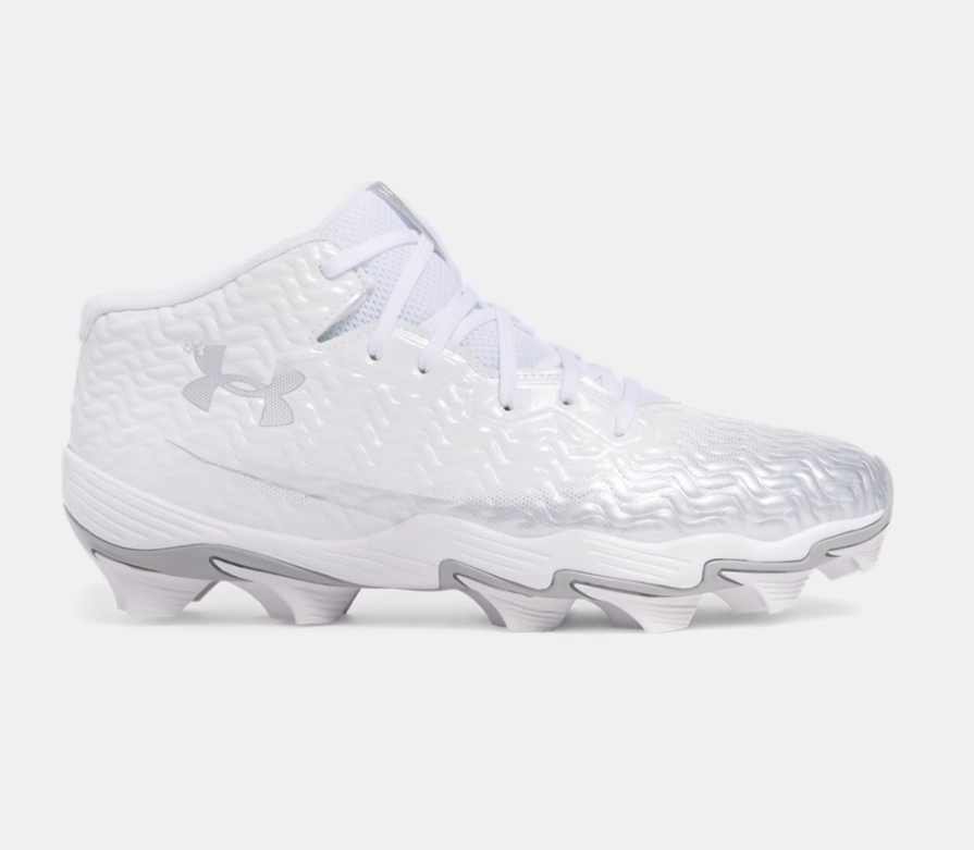 Zapato Cleats Under Armour Spotlight Hammer Blanco Adulto - NERIAS DEPORTES