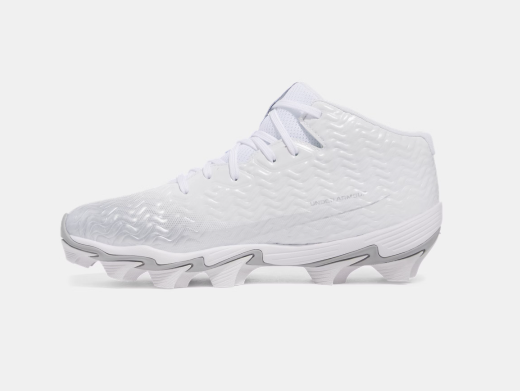 Zapato Cleats Under Armour Spotlight Hammer Blanco Adulto - NERIAS DEPORTES