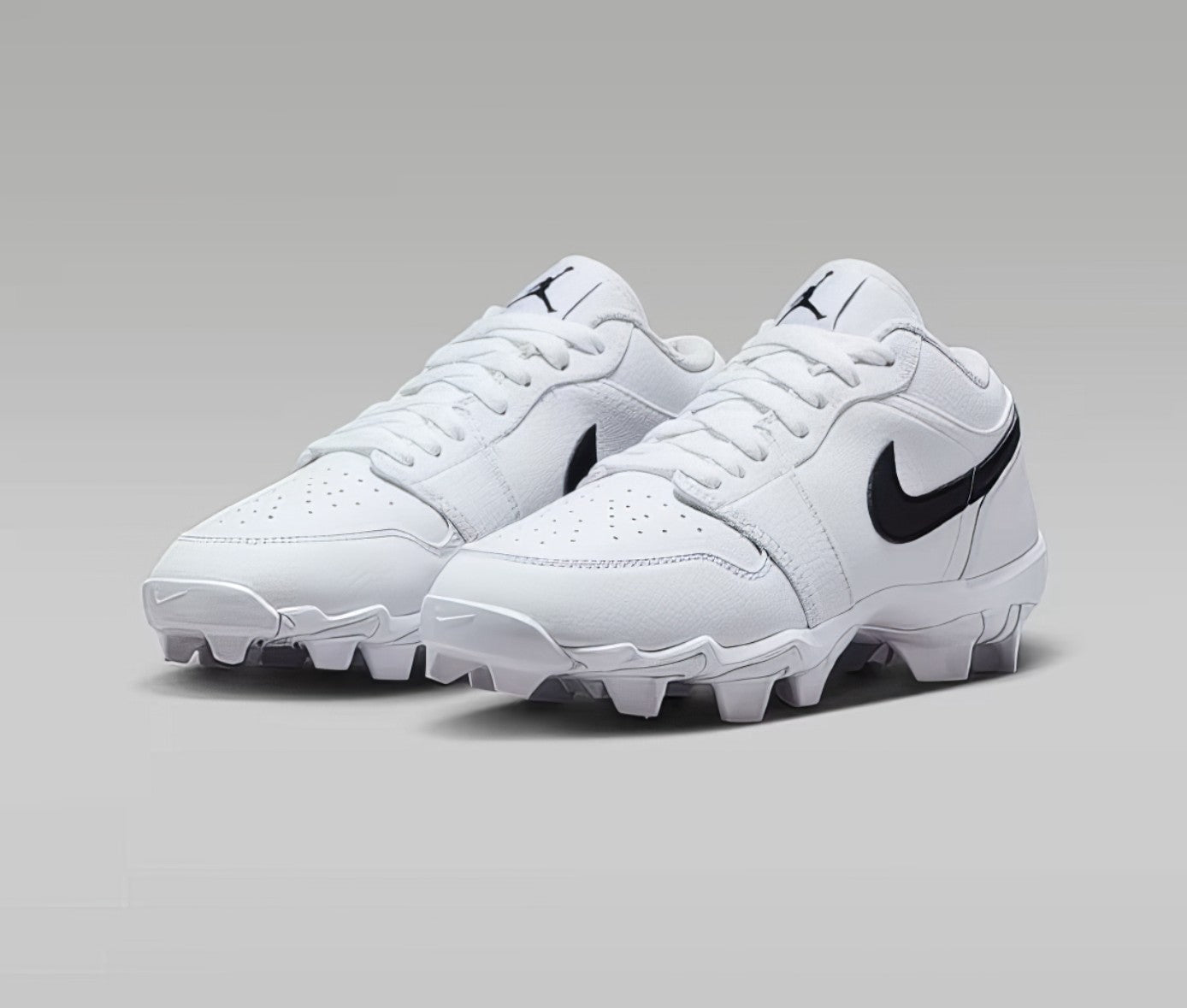 Zapato Cleats Nike Jordan 1 Low 25 Youth Blanco