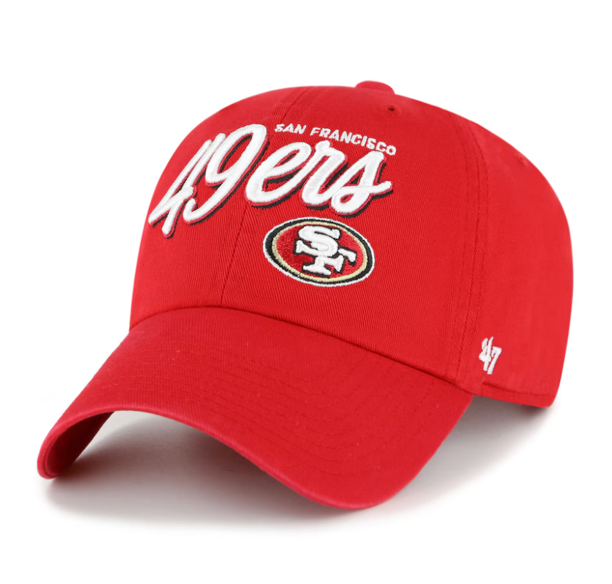 Gorra 47 25 Clean UP Ariana San Francisco 49ers